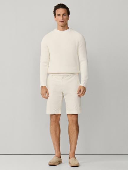 Hackett London Sanderson Tailored Fit Chino Shorts - view 2, Optic White