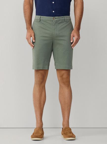Hackett London Kensington Slim Fit Chino Shorts, Stone Green