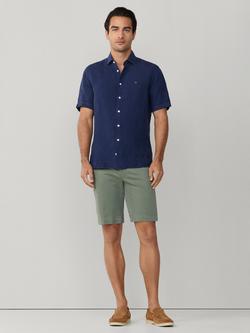 Hackett London Kensington Slim Fit Chino Shorts - view 2, Stone Green