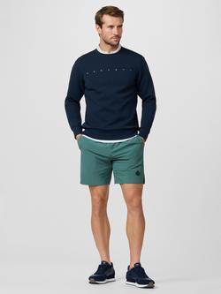 Hackett London Cotton Rich Crew Neck Sweatshirt - view 2, Navy