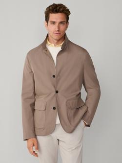 Hackett London Lightweight Water Resistant Blazer, Bronze Beige, Bronze Beige