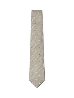 Hackett London Silk Linen Paisley Print Tie, Moss Green