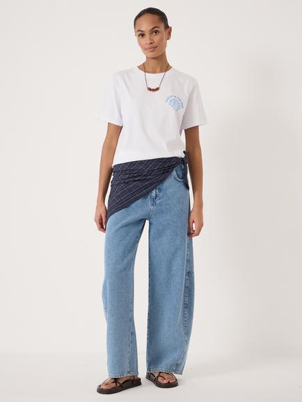 HUSH Catch of the Day Graphic T-Shirt, White - view 2, White