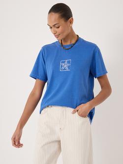 HUSH Sealife Graphic T-Shirt, Bright Blue, Bright Blue