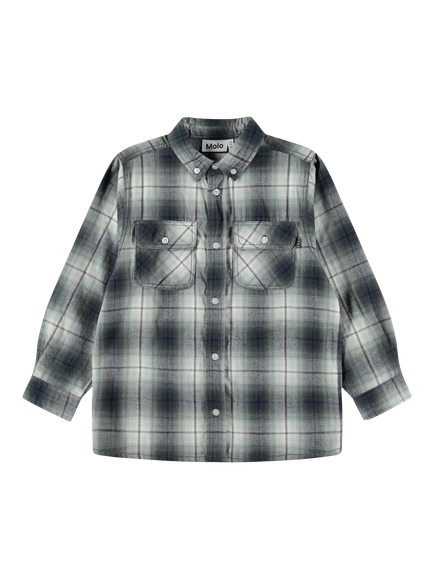 Molo Kids' Rozzy Plaid Shirt, Multi, Multi