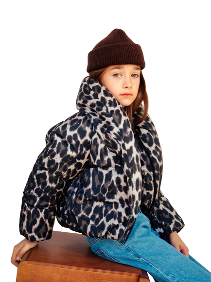 Molo Kids' Heylee Hooded Jacket, Multi, Multi