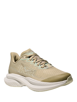 HOKA Kids' Mach 6 Lace Up Trainers, Mushroom - view 2, Mushroom