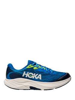 HOKA Kids' Rincon 4 Mesh Lace Up Trainers, Cobalt/Navy, Cobalt/Navy