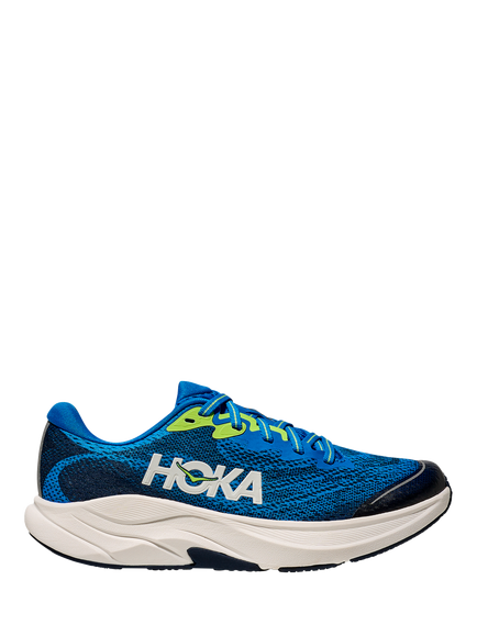 HOKA Kids' Rincon 4 Mesh Lace Up Trainers, Cobalt/Navy, Cobalt/Navy