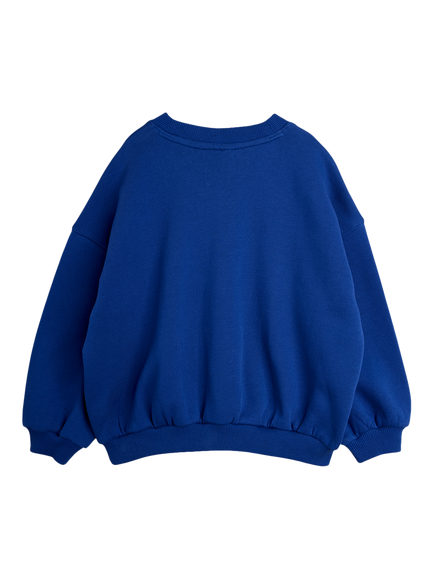 Mini Rodini Kids' Rabbit Sweatshirt, Blue - view 2, Blue