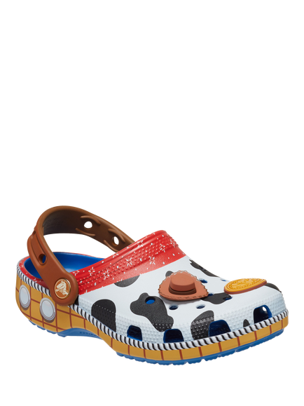 Crocs Kids' Disney Pixar Toy Story Woody Classic Clogs, Blue Jean - view 2, Blue Jean