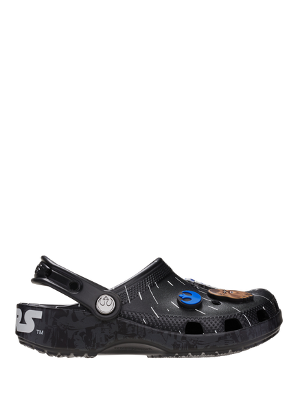 Crocs Kids' Hyperspace Classic Clog Sandals, Black Multi, Black Multi