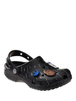 Crocs Kids' Hyperspace Classic Clog Sandals, Black Multi - view 2, Black Multi