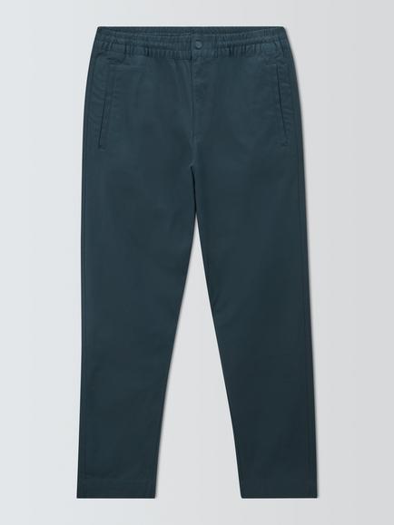 Kin Cotton Blend Chinos, Navy