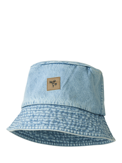 WHEAT Kids' Denim Bucket Hat, Light Blue, Light Blue