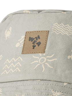 WHEAT Kids' Charlie Bucket Hat, Flint - view 2, Flint