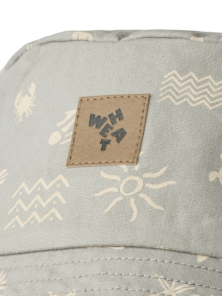 WHEAT Kids' Charlie Bucket Hat, Flint - view 2, Flint