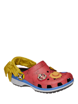 Crocs Kids' Luffy Clogs, Red Multi - view 2, Red Multi