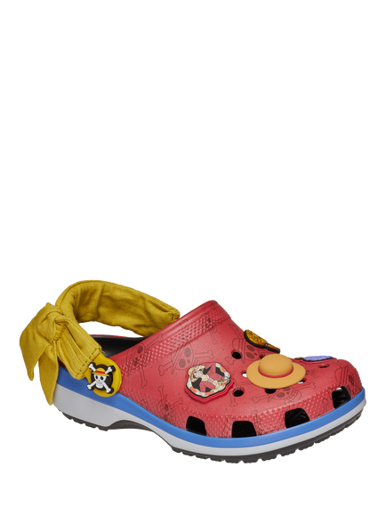 Crocs Kids' Luffy Clogs, Red Multi - view 2, Red Multi