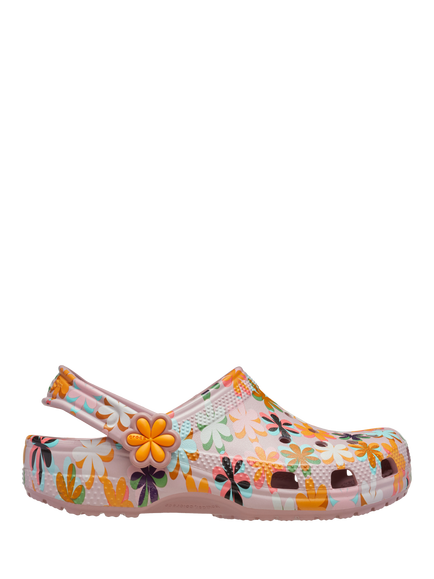 Crocs Kids' Classic Retro Summer Clogs, Mauve, Mauve