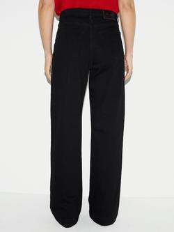 Jigsaw Balfour Wide Leg Jeans - view 2, Black