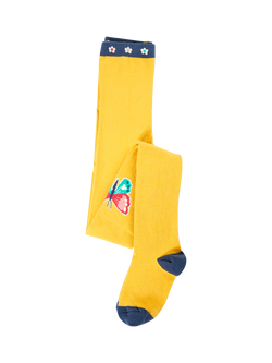 Frugu Kids' Norah Butterfly Tights, Bumblebee Butterfly, Bumblebee Butterfly