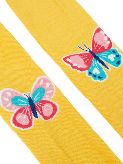 Frugu Kids' Norah Butterfly Tights, Bumblebee Butterfly - view 2, Bumblebee Butterfly