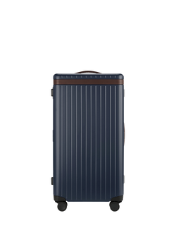 Carl Friedrik The Trunk 4-Wheel 72cm Large Suitcase, 90L, Navy