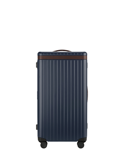 Carl Friedrik The Trunk 4-Wheel 72cm Large Suitcase, 90L, Navy