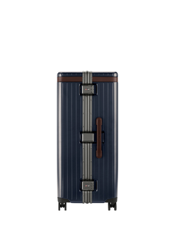 Carl Friedrik The Check-In 4-Wheel 79cm Large Suitcase, 105L - view 2, Navy