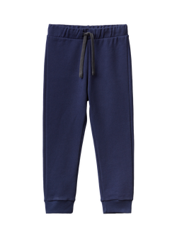 Benetton Kids' Cotton Joggers, Night Blue, Night Blue