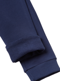 Benetton Kids' Cotton Joggers, Night Blue - view 2, Night Blue