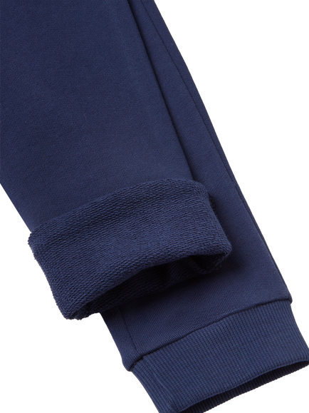 Benetton Kids' Cotton Joggers, Night Blue - view 2, Night Blue