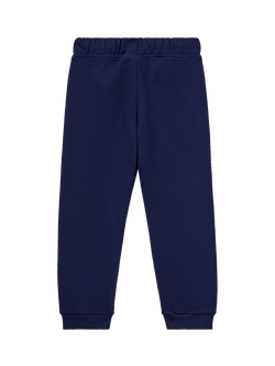 Benetton Kids' Cotton Joggers - view 2, Night Blue