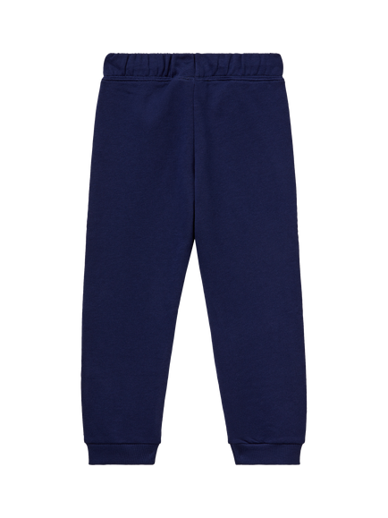 Benetton Kids' Cotton Joggers, Night Blue - view 2, Night Blue