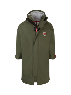 Delta Roam Beaumont Waterproof Robe, Forest Green, Forest Green