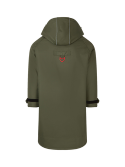 Delta Roam Beaumont Waterproof Robe, Forest Green - view 2, Forest Green