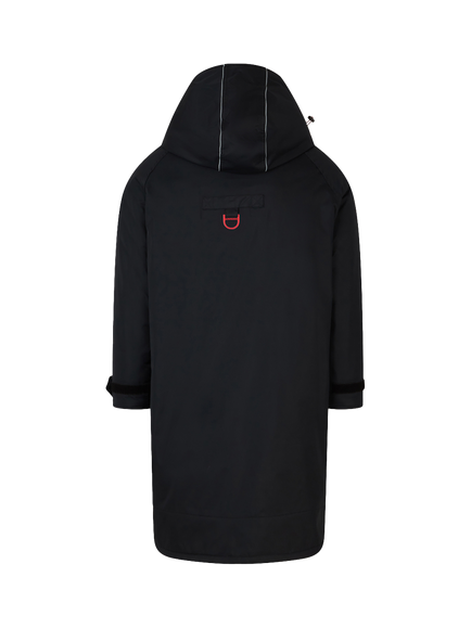 Delta Roam Beaumont Unisex Waterproof Robe, Anthracite Black - view 2, Anthracite Black