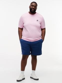 Tommy Hilfiger Plus Dover 8 Inseam Linen Rich Shorts, Blue Mid - view 2, Blue Mid