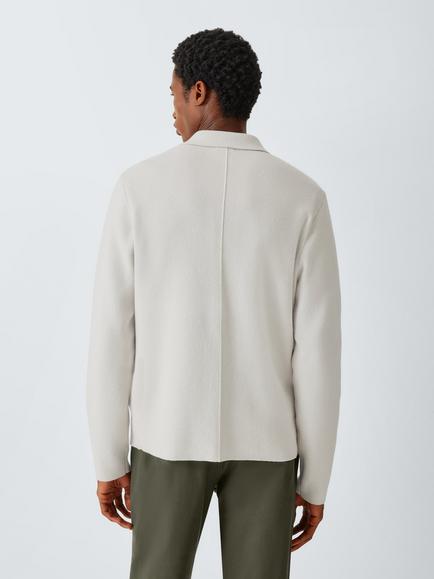 Kin Zip Front Cotton Blend Jumper - view 2, Windchime