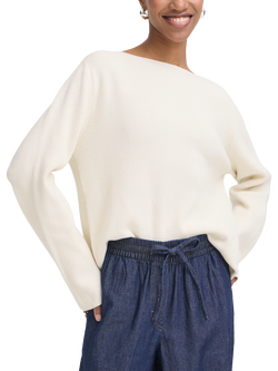 ICHI Ihboston Long Sleeve Jumper, Birch, Birch