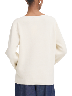 ICHI Ihboston Long Sleeve Jumper, Birch - view 2, Birch