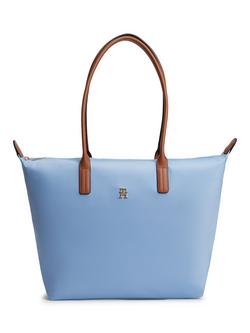 Tommy Hilfiger Popette Monogram Tote Bag, Blue, Blue