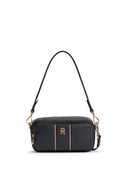 Tommy Hilfiger Daily Signature Camera Bag, Blue/Multi, Blue/Multi