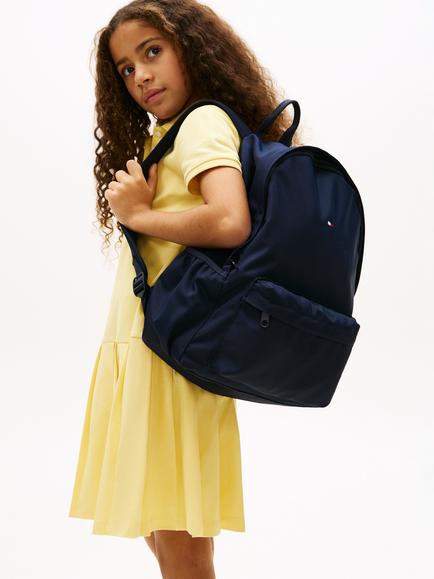 Tommy Hilfiger Kids' Essential Backpack, Navy - view 2, Navy