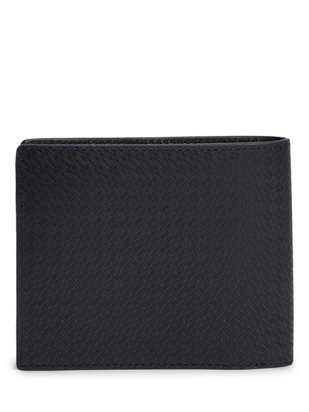 Tommy Hilfiger Embossed Leather Wallet, Dark Blue - view 2, Dark Blue
