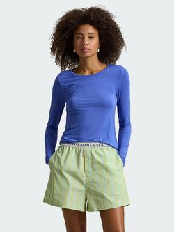 Polo Ralph Lauren Stripe Boxer Pyjama Shorts, Sunday Stripe