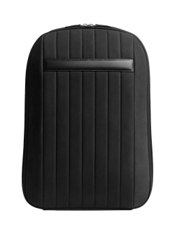 Carl Friedrik 72-Hour Leather Backpack, 25L, Black