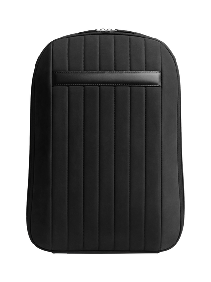 Carl Friedrik 72-Hour Leather Backpack, 25L, Black