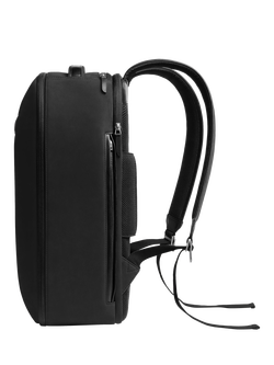 Carl Friedrik 72-Hour Leather Backpack, 25L - view 2, Black